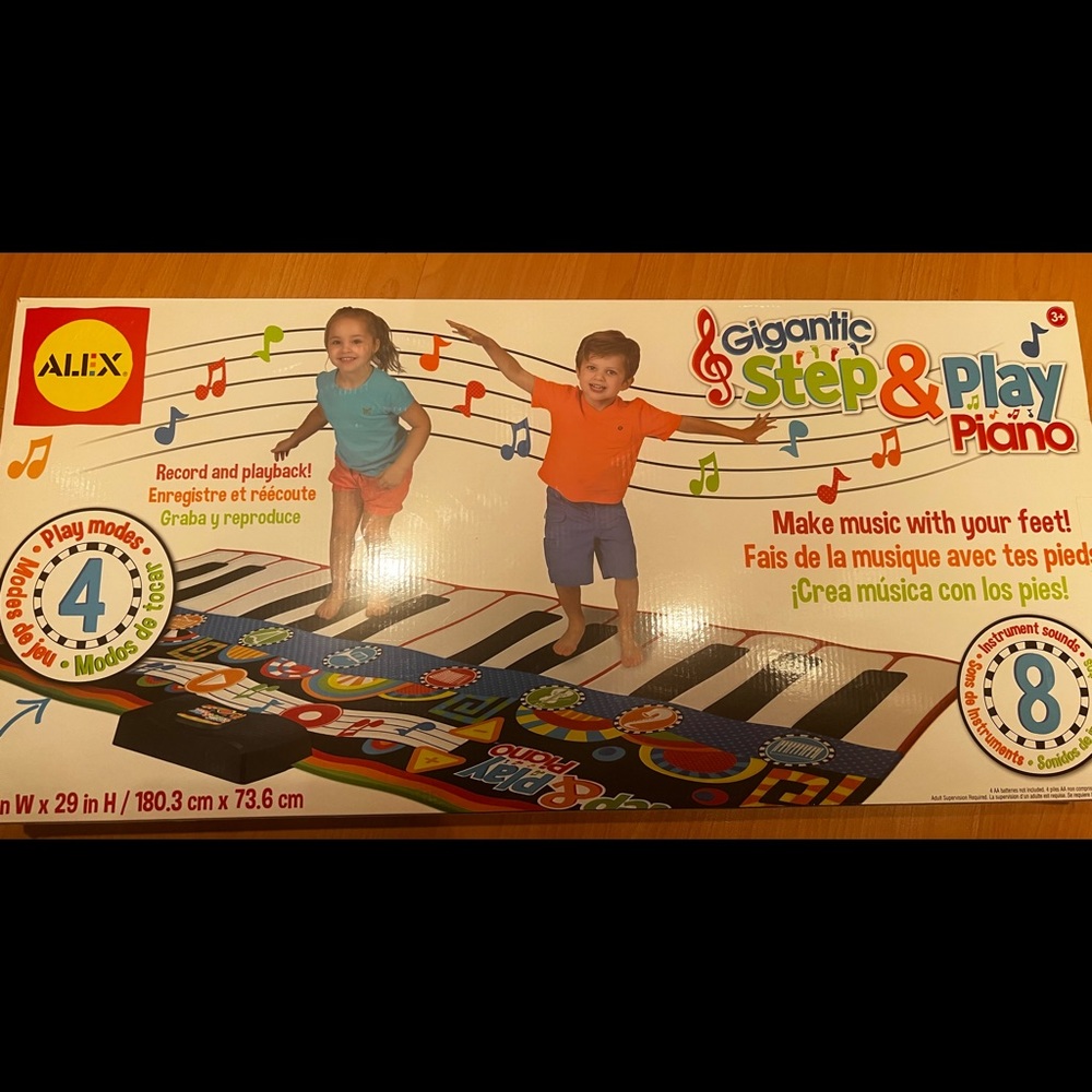 Alex Toys Gigantic Step and Play Piano